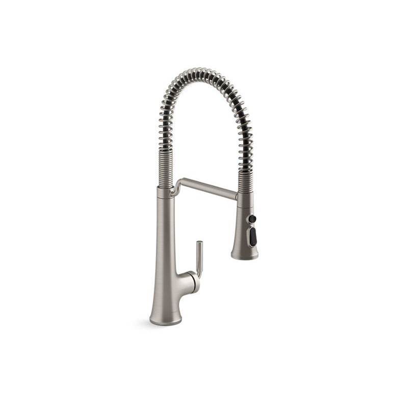 Tone® Semi-professional pull-down kitchen sink faucet with three-function sprayhe-related