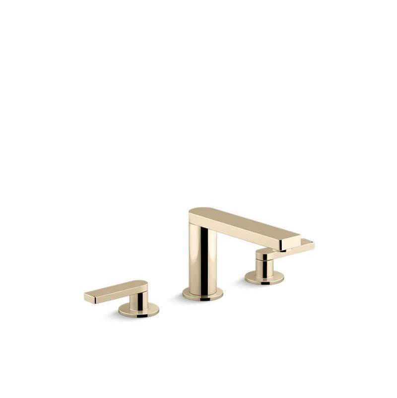 Composed Widespread Bathroom Sink Faucet With Lever Handles 1.2 GPM-related
