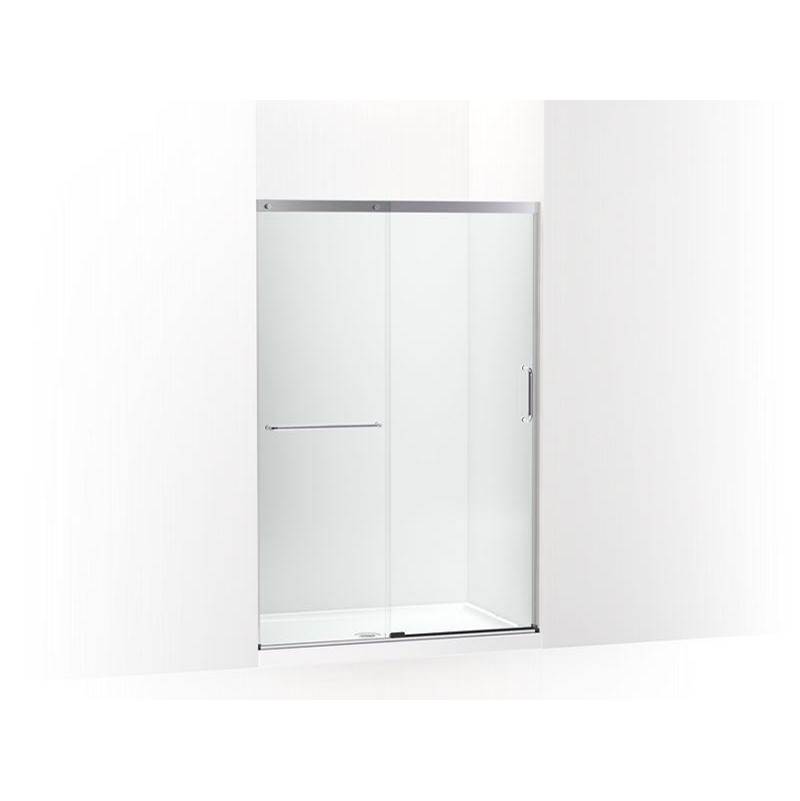 Elate™ Sliding shower door, 70-1/2'' H x 44-1/4 - 47-5/8'' W, with 1/4'' thick Cr-related