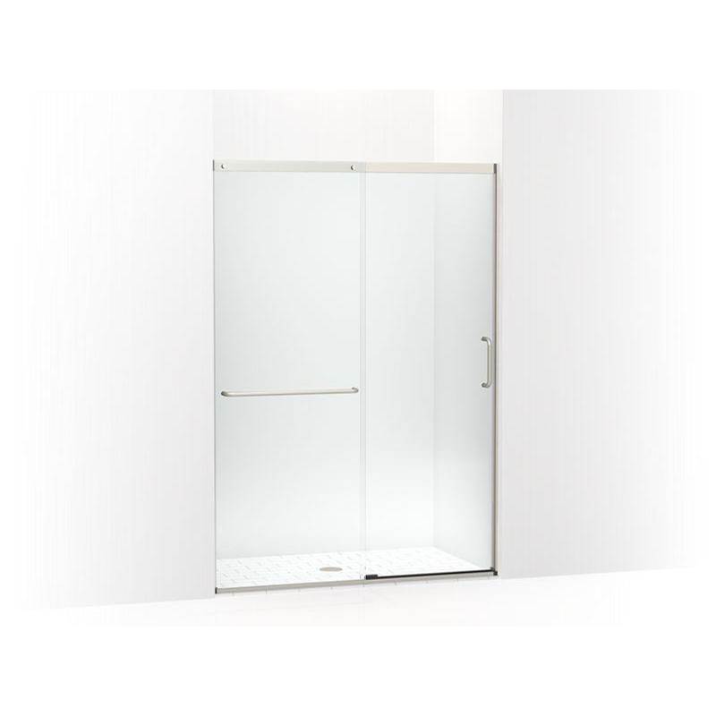 Elate™ Tall Sliding shower door, 75-1/2'' H x 50-1/4 - 53-5/8'' W, with heavy 5/1-related