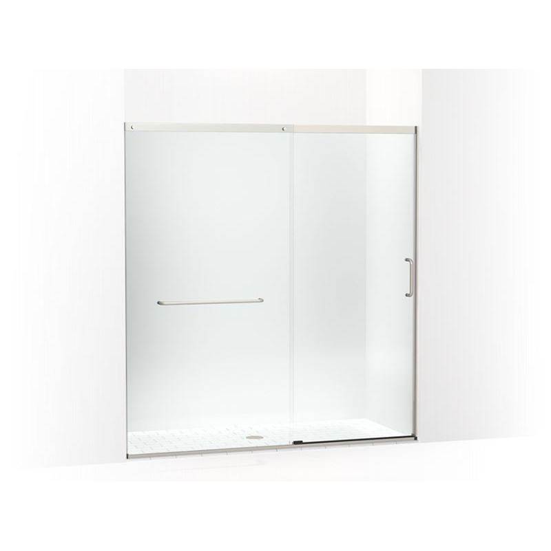 Elate™ Tall Sliding shower door, 75-1/2'' H x 68-1/4 - 71-5/8'' W, with heavy 5/1-related