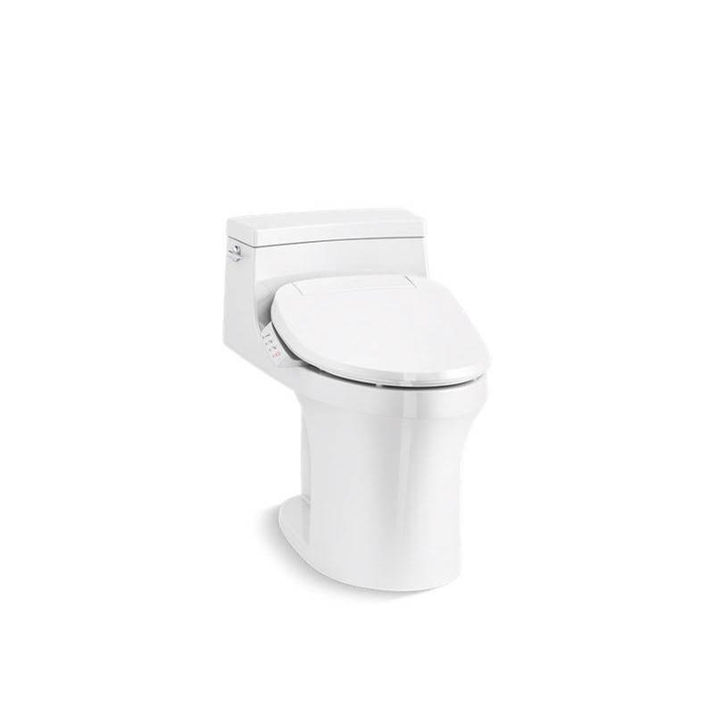 San Souci® One-piece compact elongated chair height 1.28 gpf toilet with conceale-related