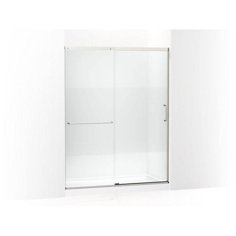 Elate™ Tall Sliding shower door, 75-1/2'' H x 56-1/4 - 59-5/8'' W, with heavy 5/1-related