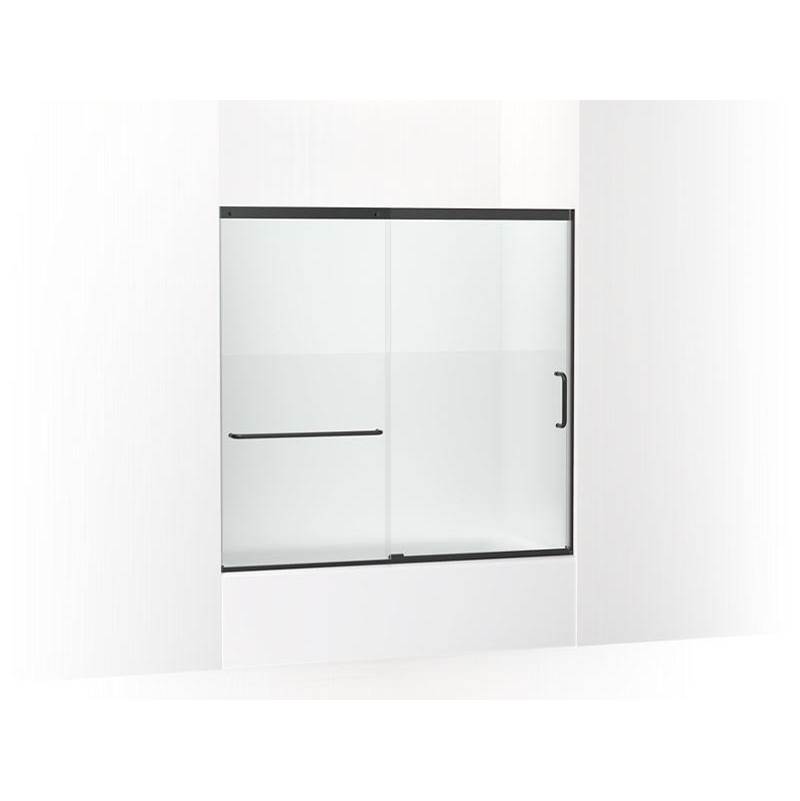 Elate™ Sliding bath door, 56-3/4'' H x 56-1/4 - 59-5/8'' W with heavy 5/16'' thic-related