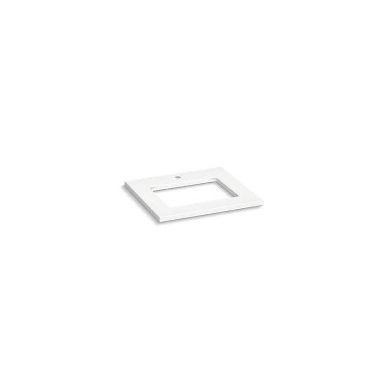 Silestone® 25'' quartz vanity top with rectangular cutout-related