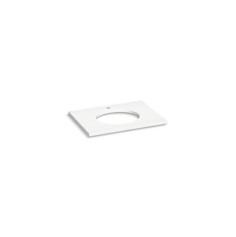 Silestone® 31'' quartz vanity top with oval cutout-related