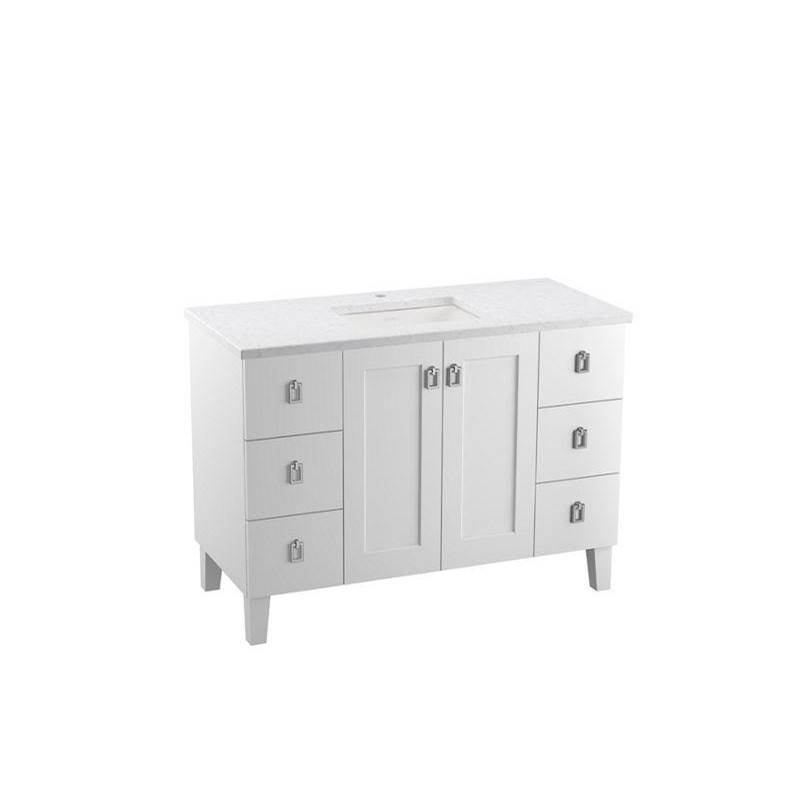Poplin® 48'' bathroom vanity cabinet-related