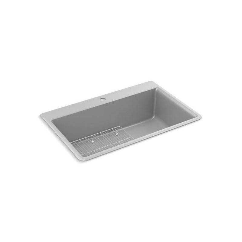 Kennon® 33'' x 22'' x 10-1/8'' Neoroc® top-mount/undermount single-bowl kitchen s-shop