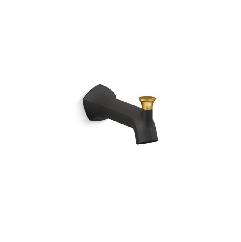 Occasion™ Wall-mount bath spout with Straight design and diverter-related