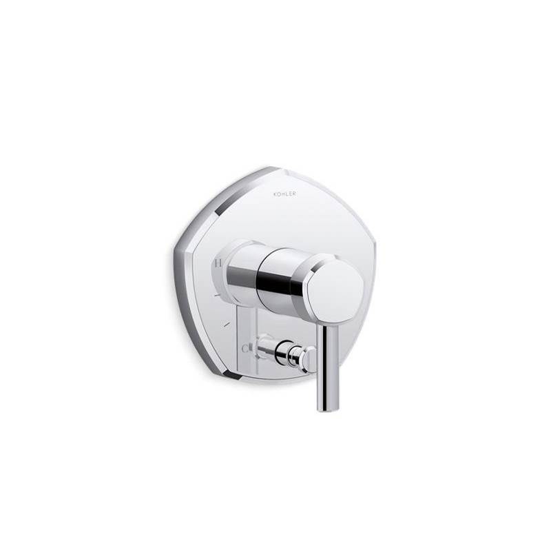 Occasion™ Rite-Temp® shower valve trim with diverter and lever handle-shop