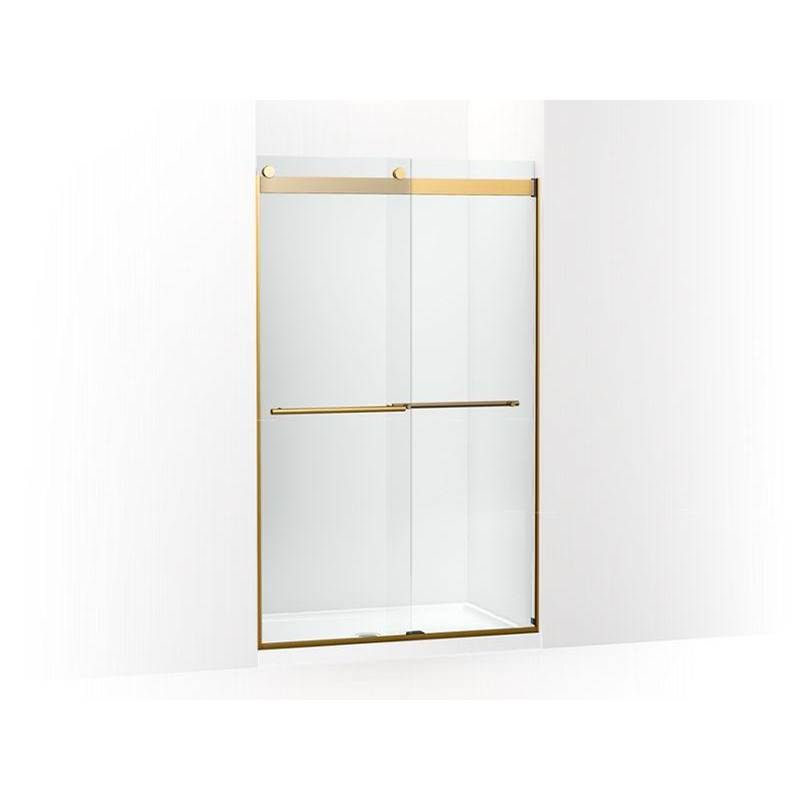 Levity® Plus Frameless sliding shower door, 77-9/16'' H x 44-5/8 - 47-5/8'' W, wi-related