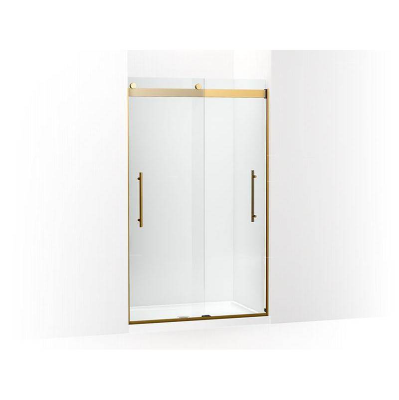 Levity® Plus Frameless sliding shower door, 77-9/16'' H x 44-5/8 - 47-5/8'' W, wi-related