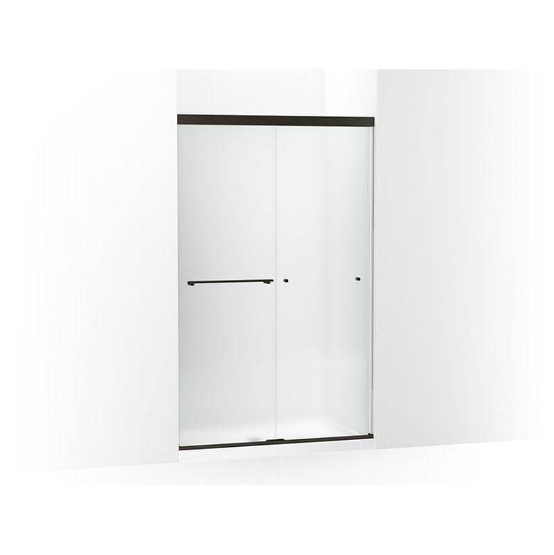 Revel® Sliding shower door, 76'' H x 44-5/8 - 47-5/8'' W, with 5/16'' thick Frost-related
