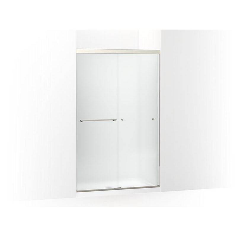 Revel® Sliding shower door, 76'' H x 44-5/8 - 47-5/8'' W, with 5/16'' thick Frost-related