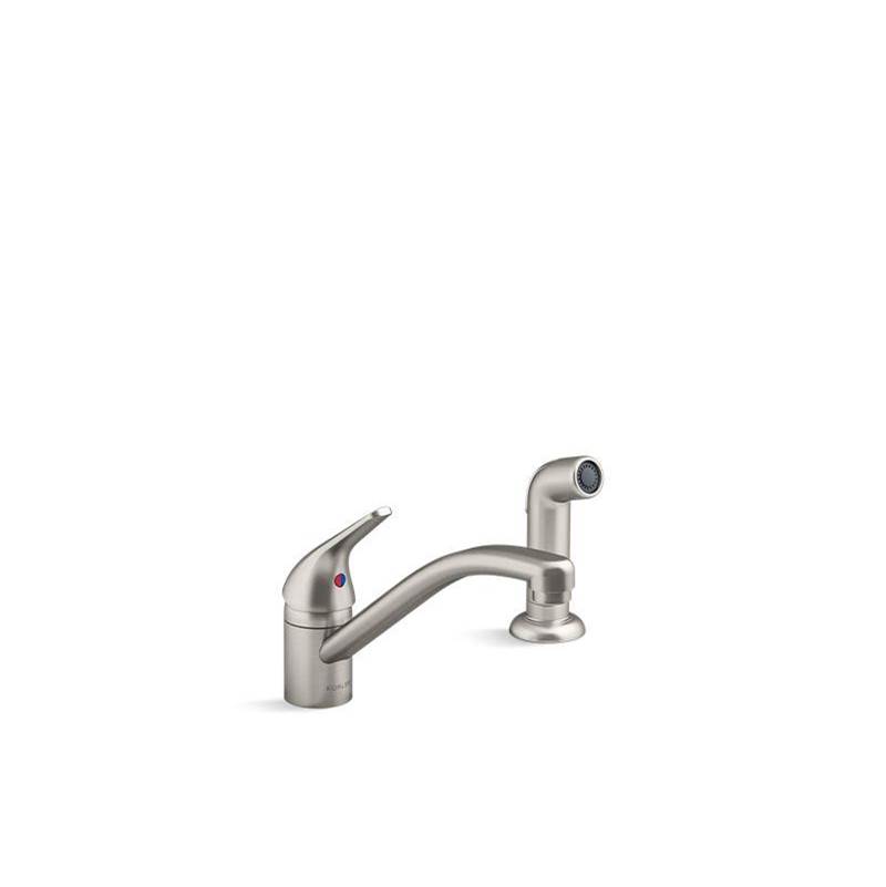 Jolt™ Single-handle kitchen sink faucet with side sprayer-related