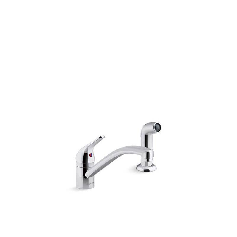 Jolt™ Single-handle kitchen sink faucet with side sprayer-related