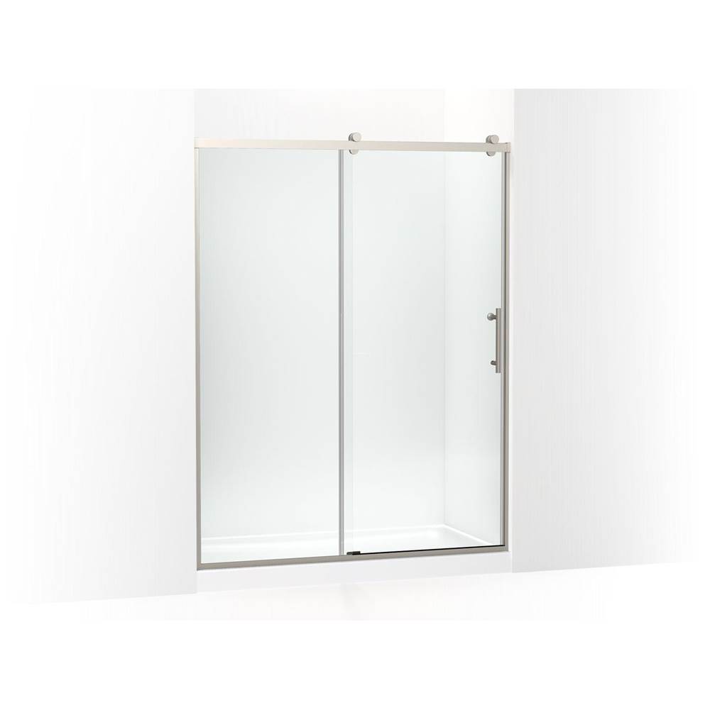 Rely 77 in. H Sliding Shower Door With 3/8 in. -Thick Glass-related