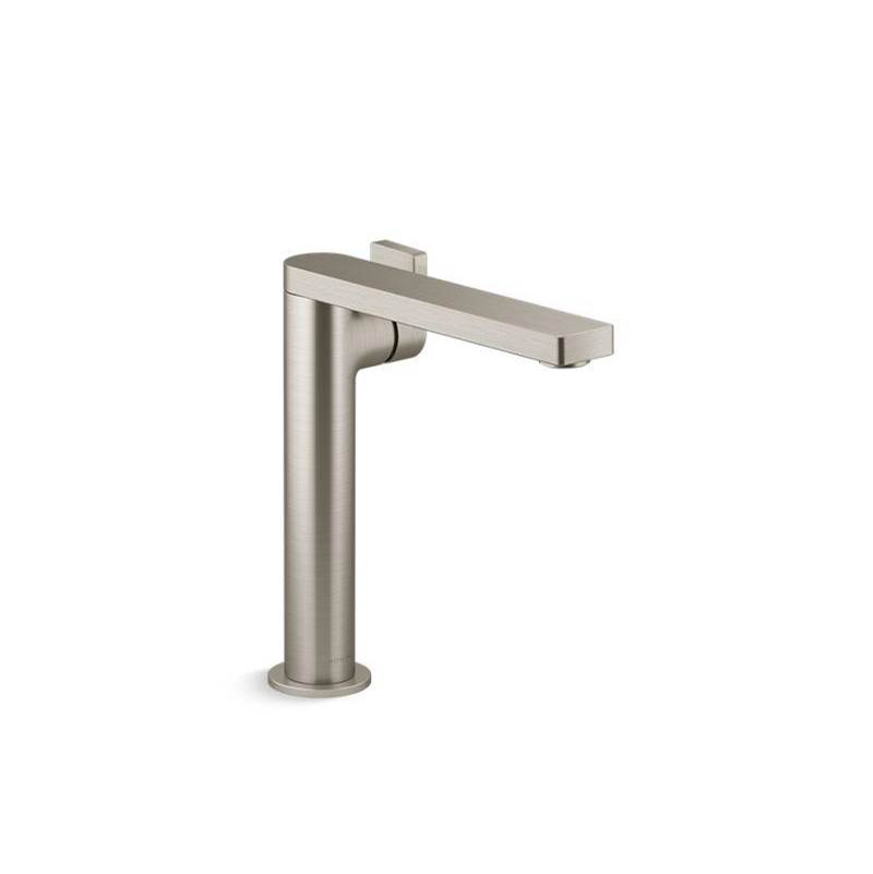 Composed Tall single-handle bathroom sink faucet with lever handle, 1.2 gpm-related