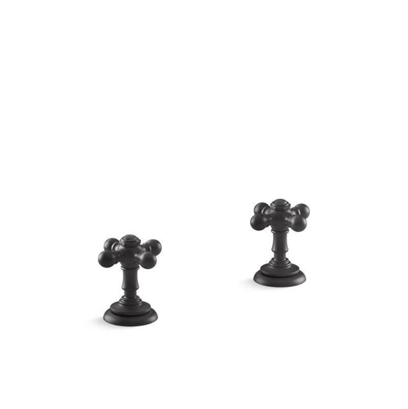 Artifacts Deck-Mount Bath Faucet Handle Trim With Cross Design-shop