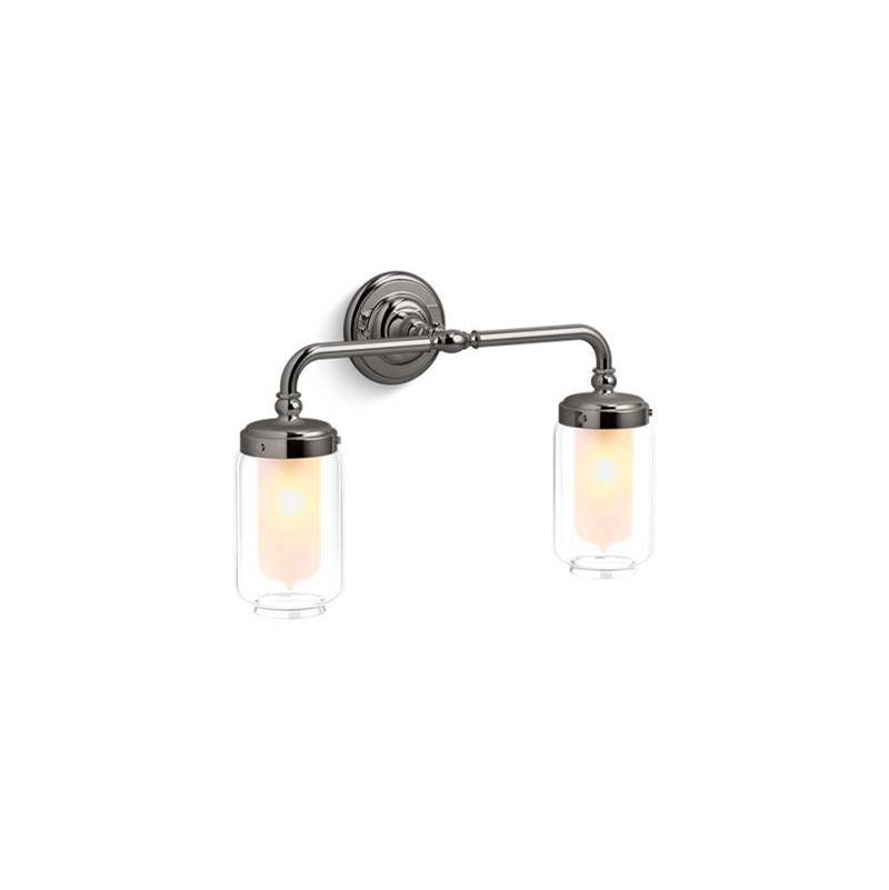 Artifacts® Two-light sconce-related