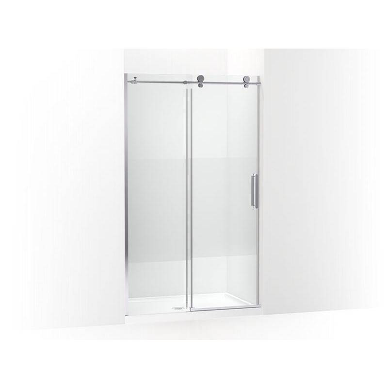 Composed 78 in. H Sliding Shower Door With 3/8 in. Thick Glass-related