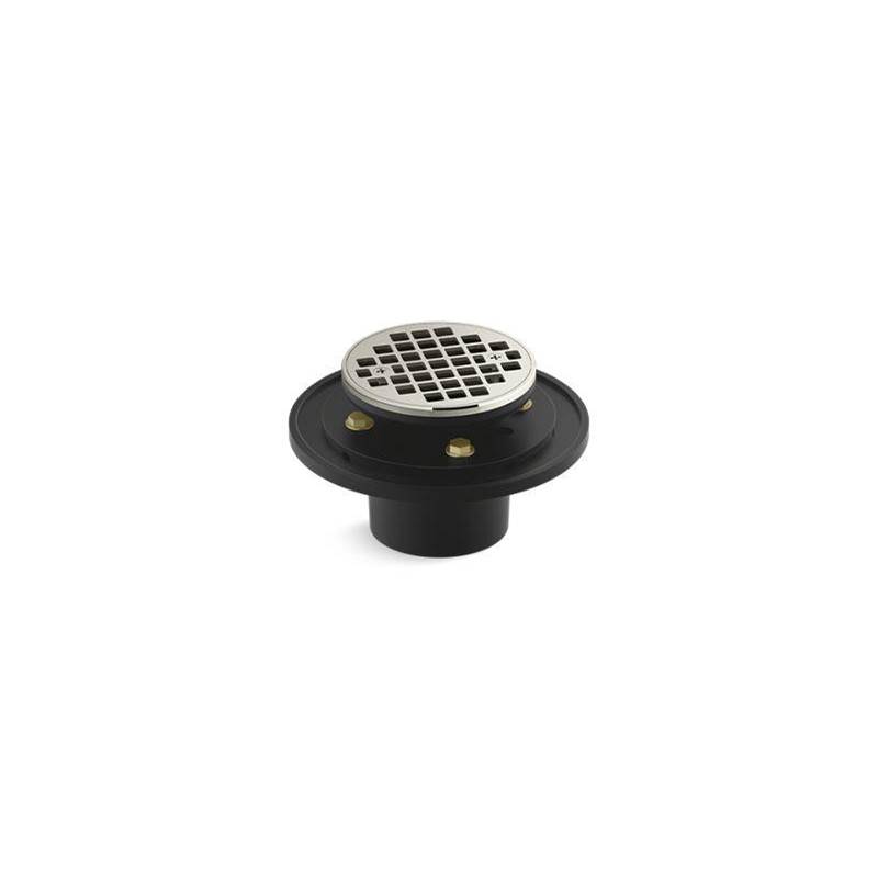 Clearflo Round Brass Tile-In Shower Drain-related