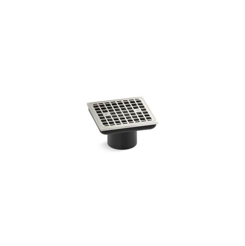 Clearflo Square Brass Tile-In Shower Drain (Drain Body Not Included)-shop