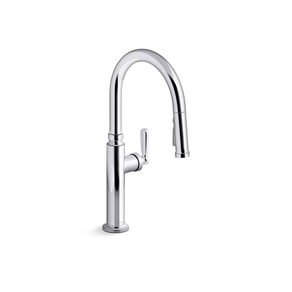 Edalyn™ by Studio McGee Pull-down kitchen sink faucet with three-function sprayhe-related