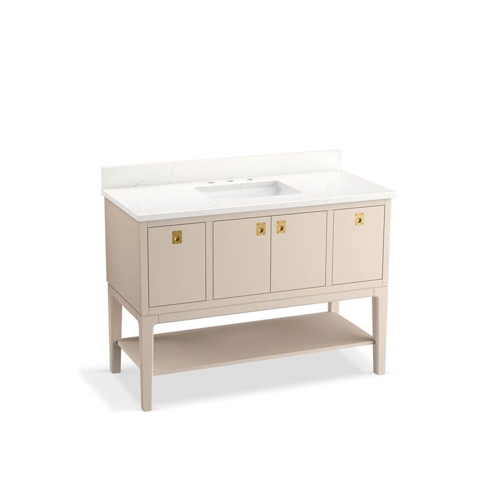 Seagrove™ by Studio McGee 48'' bathroom vanity cabinet with sink and quartz top-related