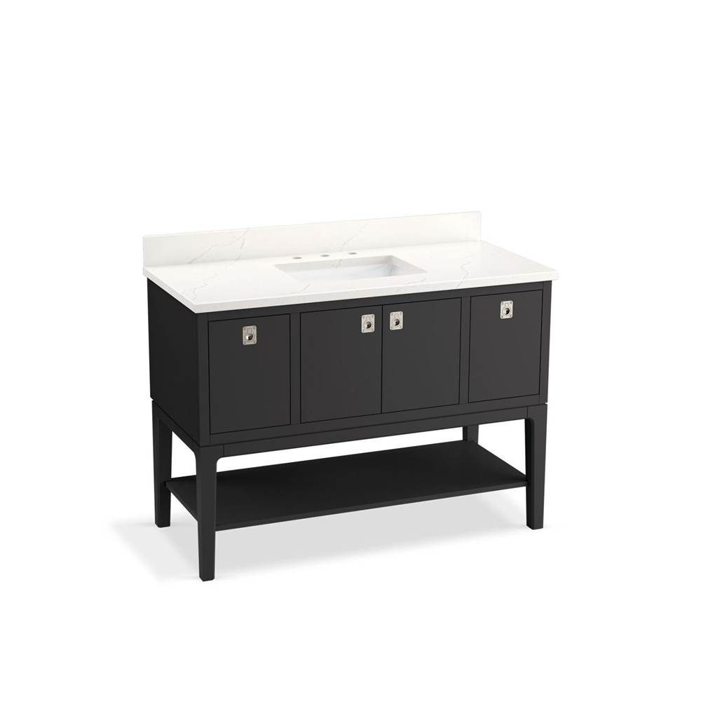 Seagrove™ by Studio McGee 48'' bathroom vanity cabinet with sink and quartz top-related