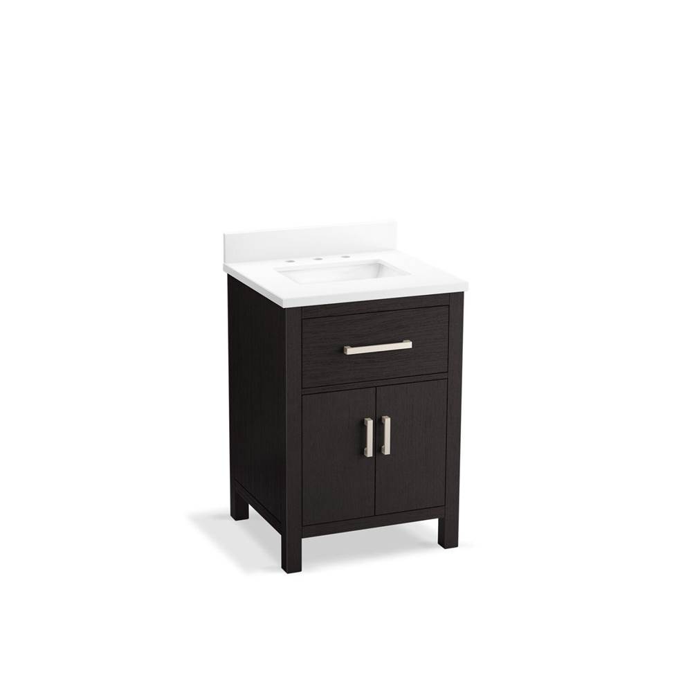 Kresla 24 in. Bathroom Vanity Cabinet With Sink And Quartz Top-related