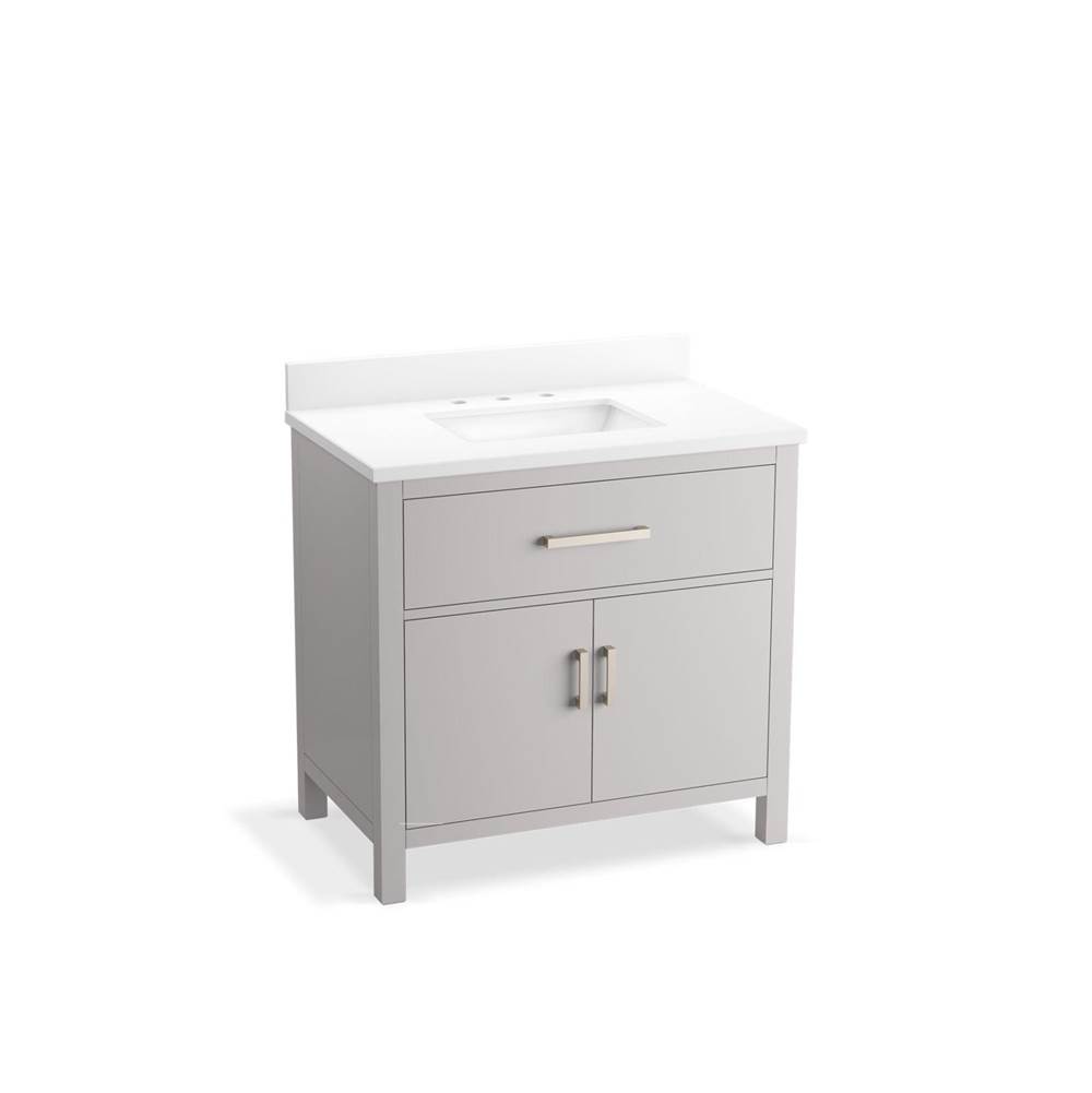 Kresla 36 in. Bathroom Vanity Cabinet With Sink And Quartz Top-related