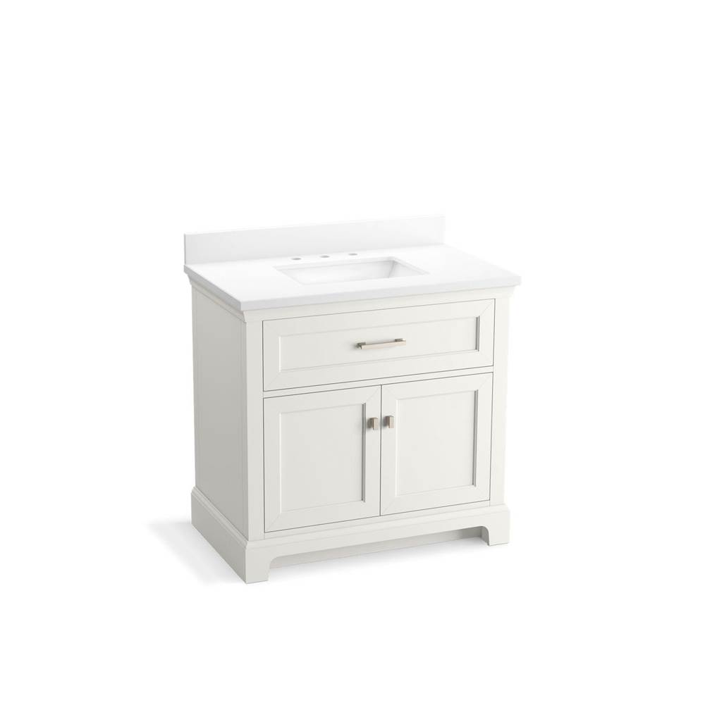 Charlemont 36 in. Bathroom Vanity Cabinet With Sink And Quartz Top-related