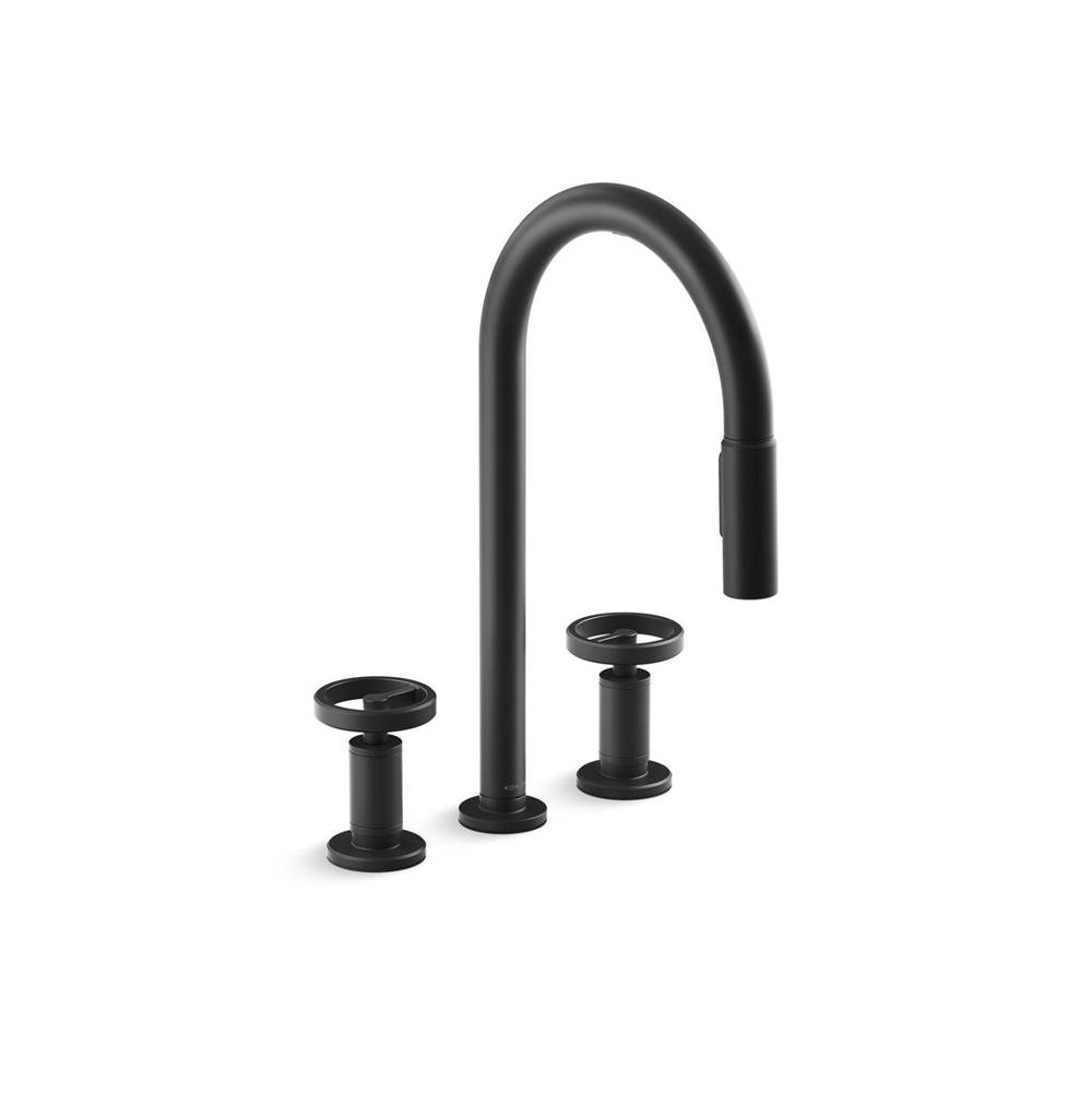 Billet™ Touchless pull-down kitchen sink faucet with two-function sprayhead-related