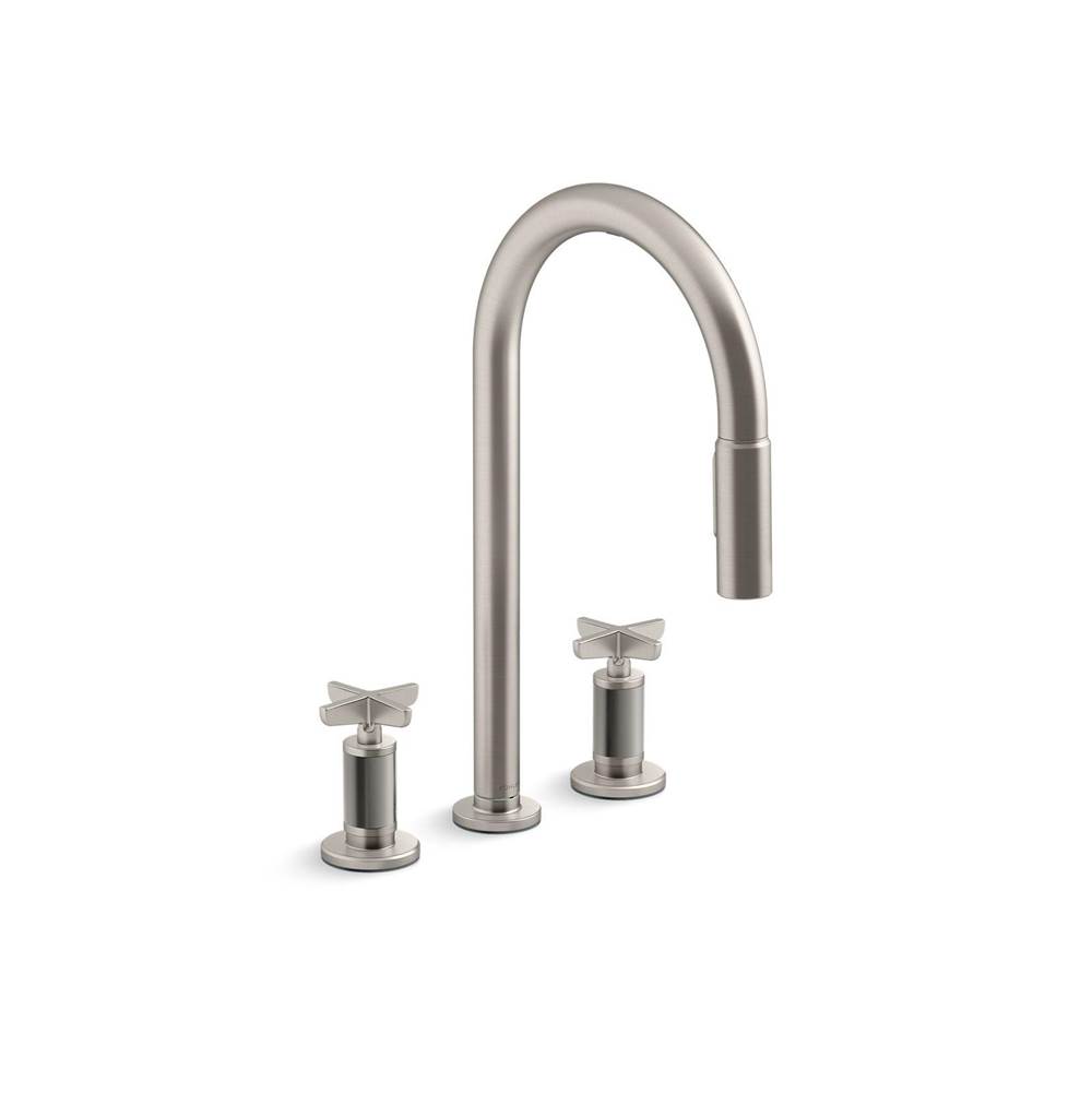 Billet™ Touchless pull-down kitchen sink faucet with two-function sprayhead-related