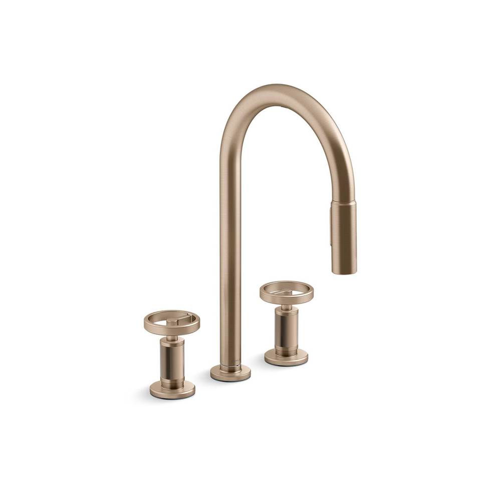 Billet™ Touchless pull-down kitchen sink faucet with two-function sprayhead-shop