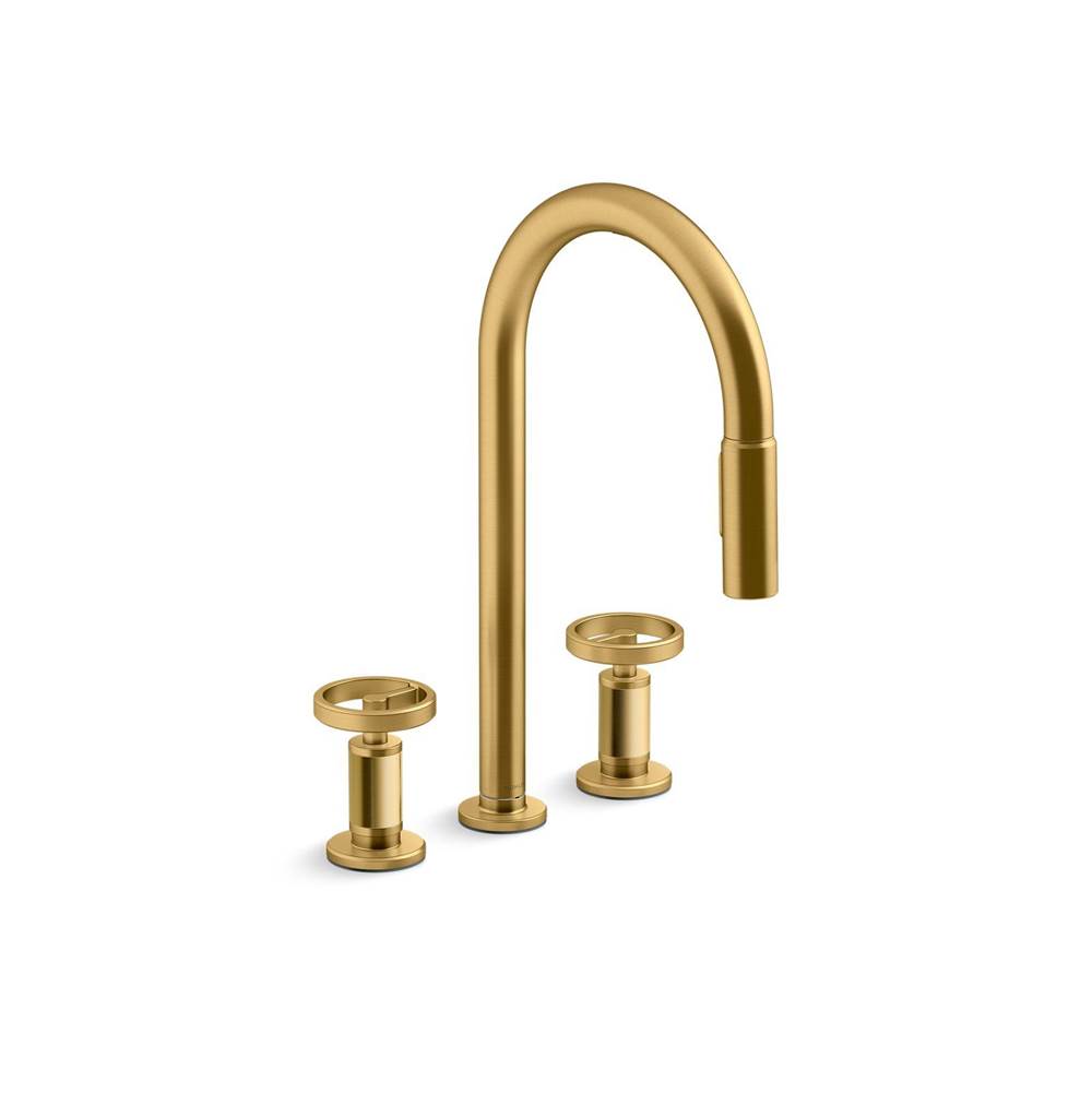 Billet™ Touchless pull-down kitchen sink faucet with two-function sprayhead-related