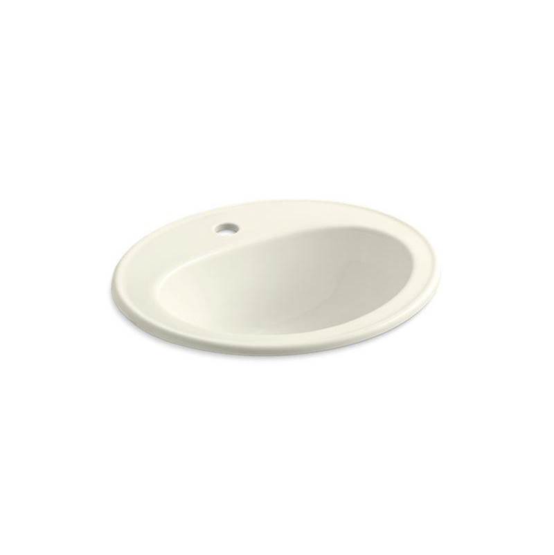 Pennington® Drop-in bathroom sink with single faucet hole-shop