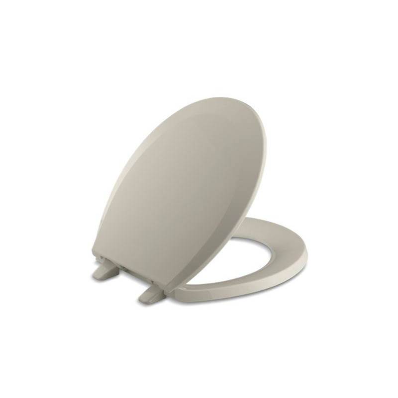 Lustra™ Quick-Release™ round-front toilet seat-related