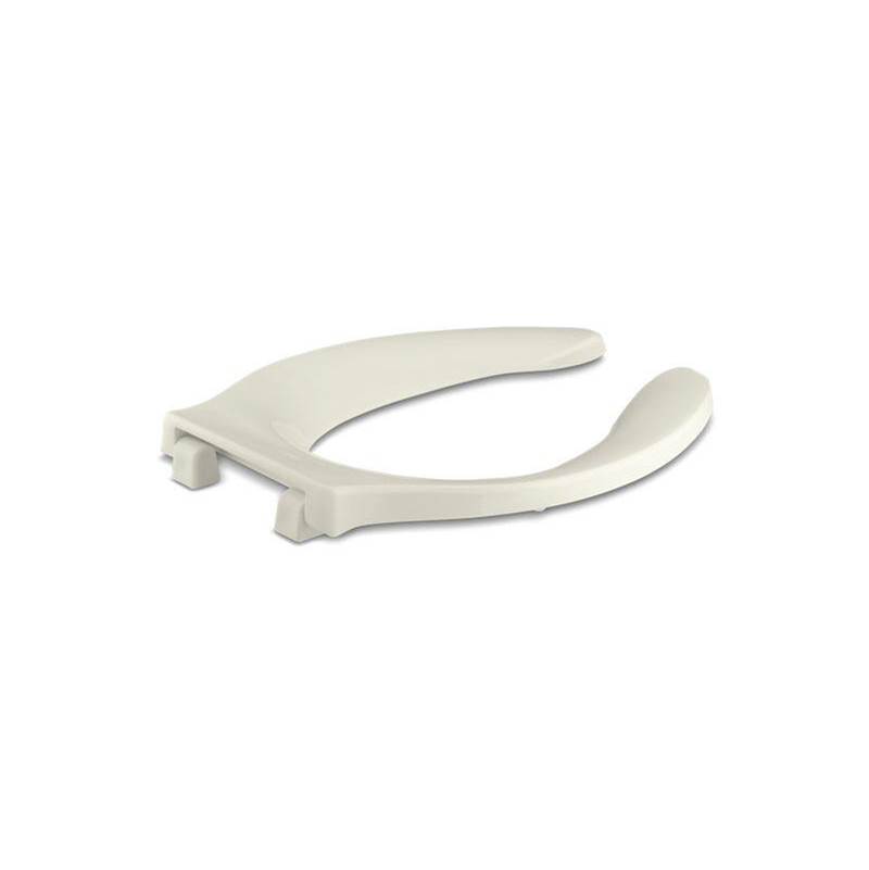 Stronghold® Elongated toilet seat with integrated handle and check hinge-shop