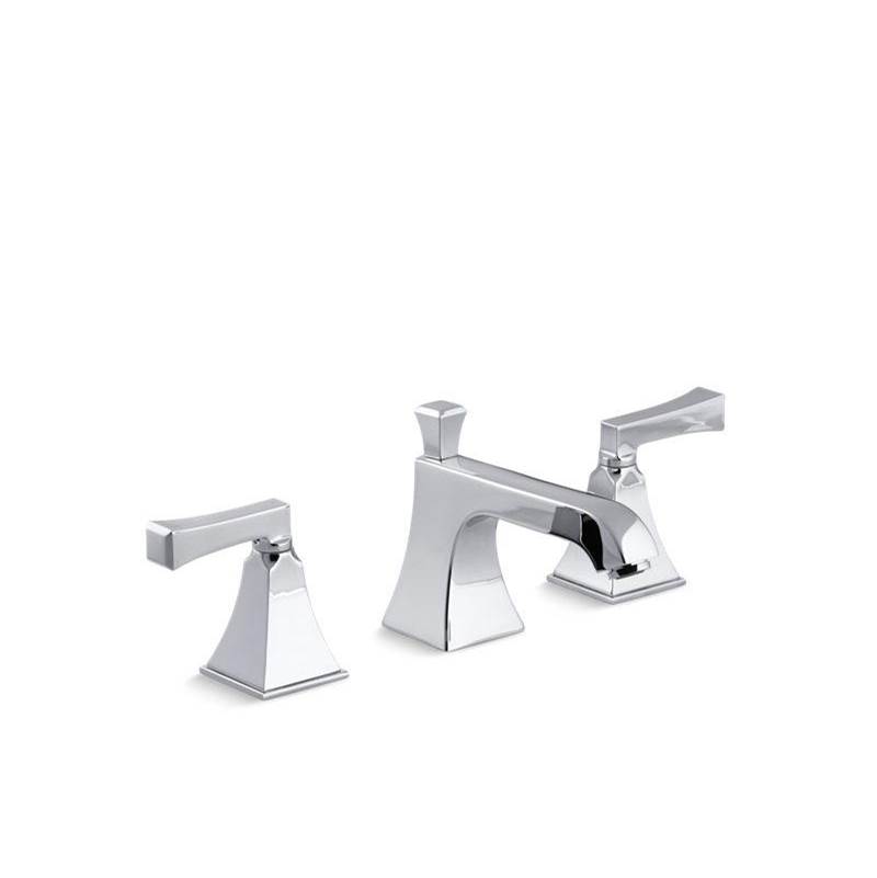 Memoirs® Stately Widespread bathroom sink faucet with Deco lever handles-shop