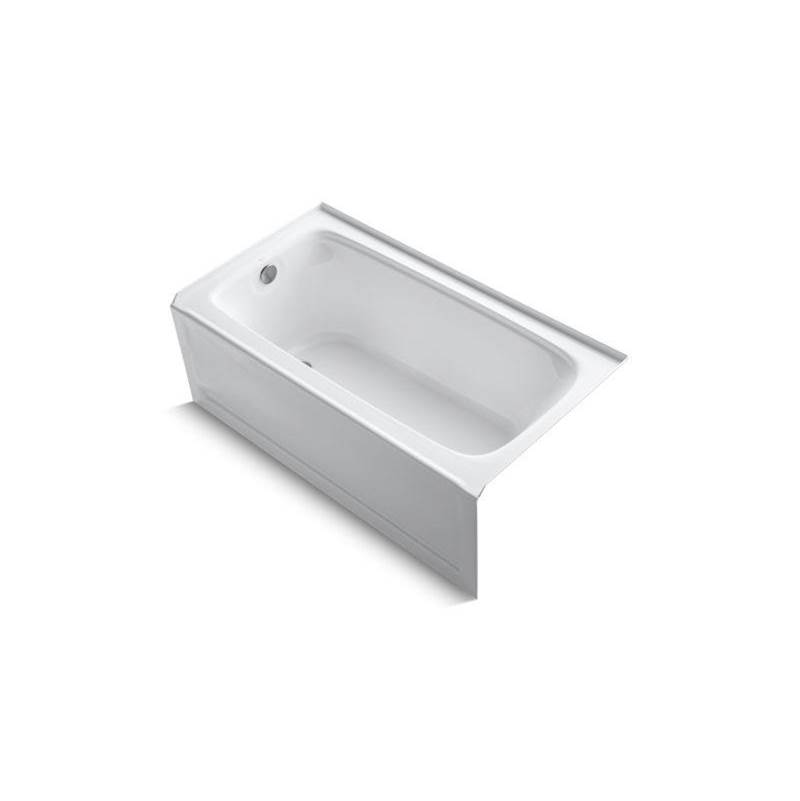 Bancroft® 60'' x 32'' alcove bath with integral apron, integral flange and left-h-shop