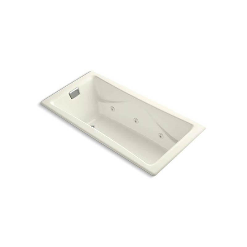 Tea-for-Two® 71-3/4'' x 36'' drop-in/undermount whirlpool bath with end drain-related