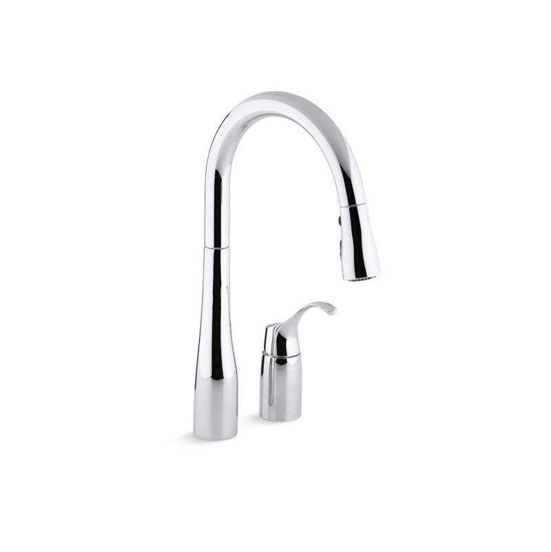 Simplice® Pull-down kitchen sink faucet with three-function sprayhead-related