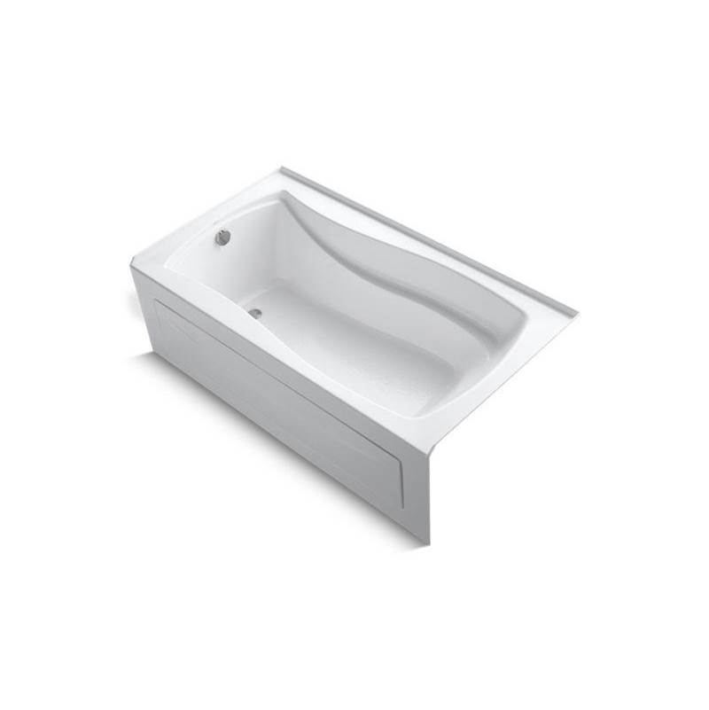 Mariposa® 66'' x 36'' alcove bath with integral apron and left-hand drain-related
