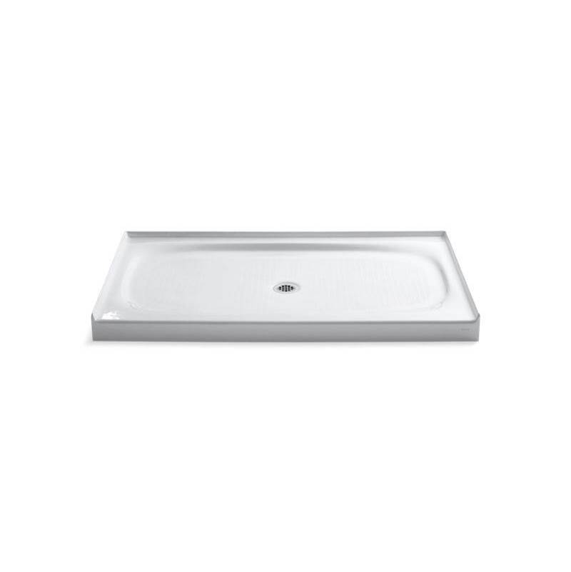 Salient® 60'' x 36'' alcove shower base, center drain-related