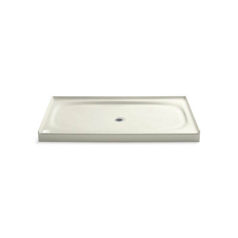 Salient® 60'' x 36'' alcove shower base, center drain-related