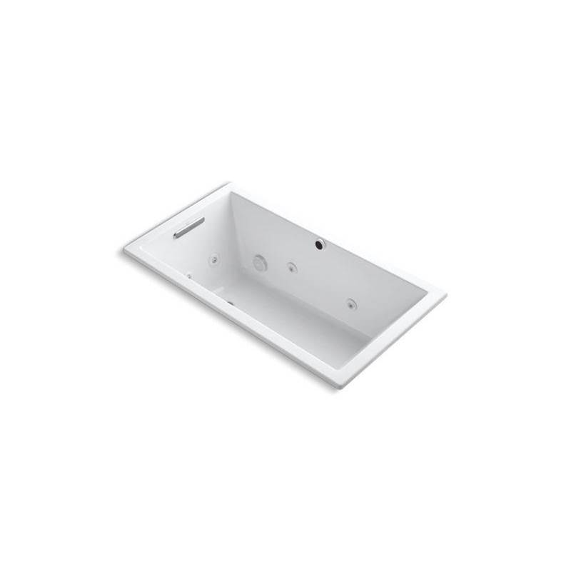 Underscore® 60'' x 32'' heated whirlpool bath with end drain-related