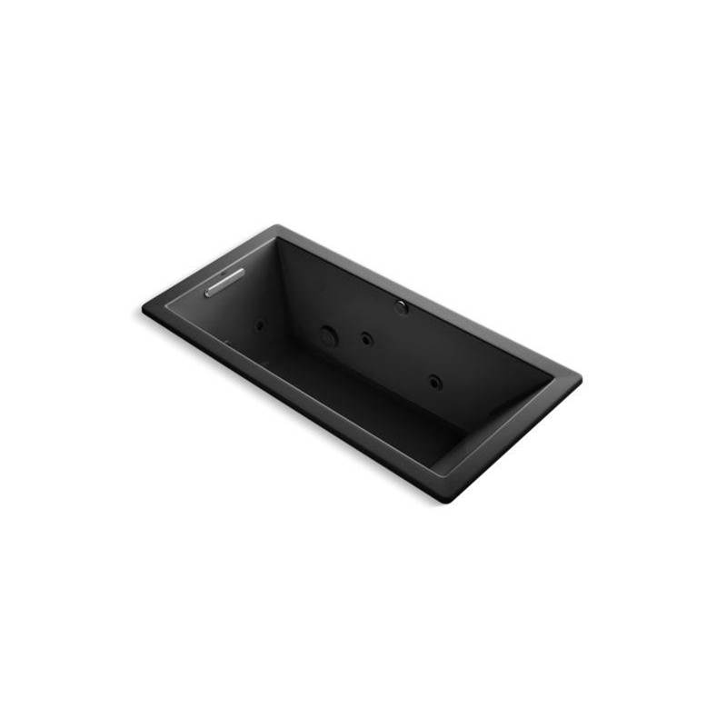 Underscore® 66'' x 32'' heated whirlpool bath with end drain-related