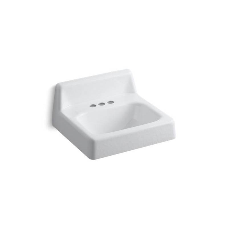Hudson™ 19'' x 17'' wall-mount bathroom sink with 4'' centerset faucet holes-related